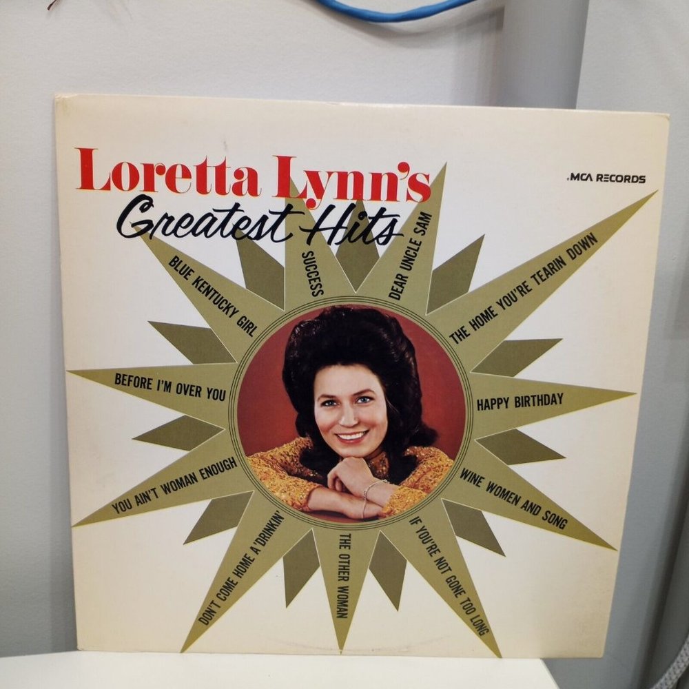 Vintage Loretta Lynn Vinyl Record Album LP Country Music